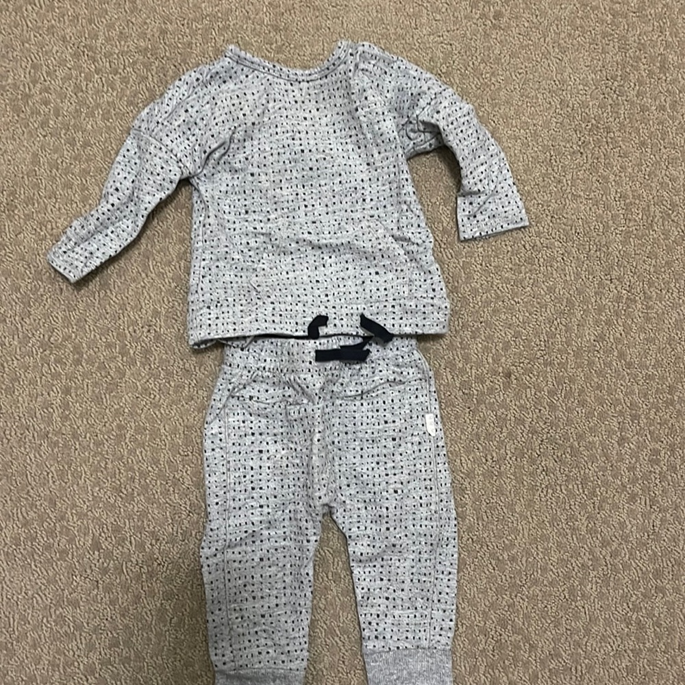 Miles baby sweat suit
